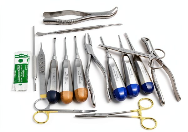 WSO Premium German 25 Set Veterinary Dental Extraction Forceps-1