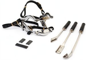 Equine Dental Kit 4000 Equinez Tools – Padded Speculum & 3 Stainless-0