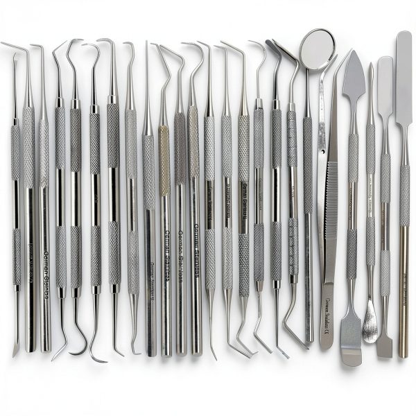 Dental Hygiene Kit A2Z 24pc Stainless Steel Dental Instrument Set-0