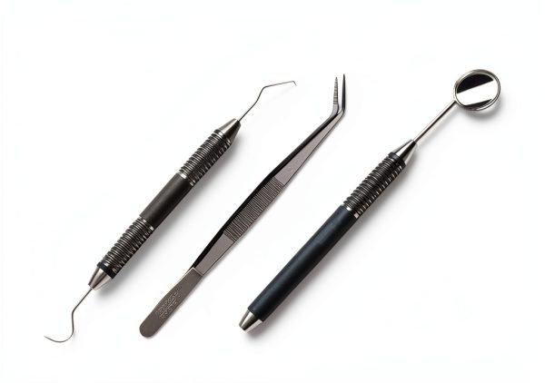 Dental Examination Set ARTMAN INSTRUMENTS Steel Mirror, Probe &-2